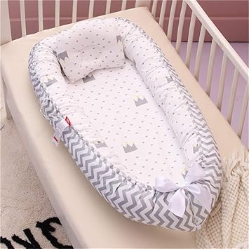 crown baby bed