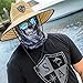 SA Company Face Shield Protect Wind, Dirt and Bugs. Keep Warm. Worn as a Balaclava, Neck Gaiter, Head Band, Doo RAG For Hunting, Fishing Running, Boating Cycling and Salt Lovers. - Gray Camo Skull