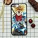 Dragon Ball DBZ Z Trunks Theme Case for iPhone 7 Plus / 8 Plus (5.5 inch) TPU Silicone Gel Edge + PC Bumper Case Skin Protective Custom Designed Printed Phone Protector Full Protection Cartoon Cover