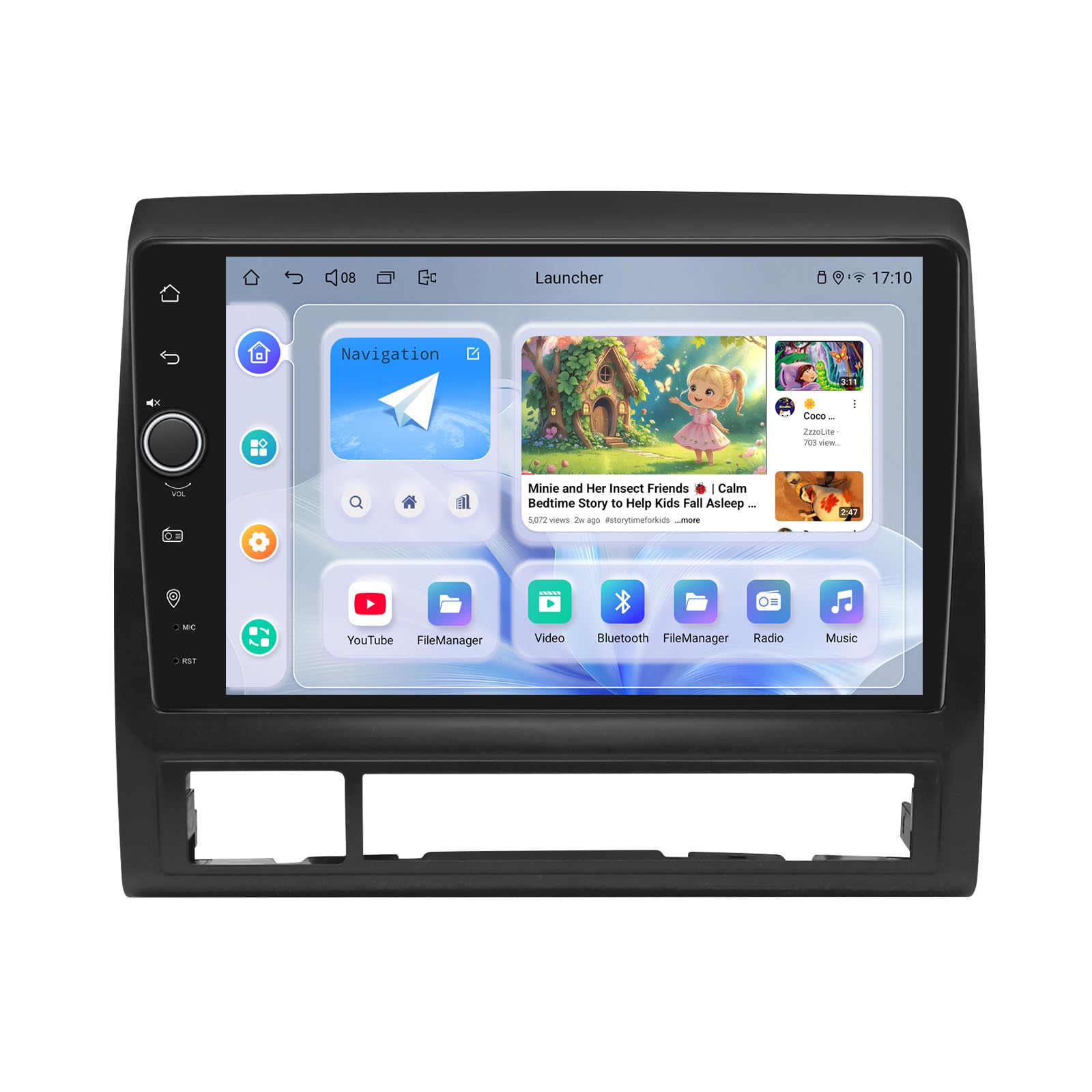 Photo 1 of JOYING Car Radio for Toyota Tacoma 2005-2015 Android 13 Car Stereo 9 Inch Head Unit with Carplay & Android Auto, Mirror Link, GPS Navigation, Bluetooth, Volume Knob(JY-TT187N4)