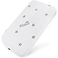 Bassinet Mattress Pad Fit for 18" x 36" x 0.8" Dream On Me Luna/Haven Cradle, Waterproof Breathable Soft, Baby Foam with Removable Zippered Cover