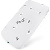 Bassinet Mattress Pad Fit for 18" x 36" x 0.8" Dream On Me Luna/Haven Cradle, Waterproof Breathable Soft, Baby Foam with Removable Zippered Cover