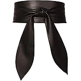 Earnda Womens Fashion Obi Belt Wrap Wide Cinch for Dress Solid Color Belts