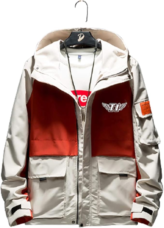 SKT T1 Coat Jacket Full Zip Jacket Teens Hooded Sweatshirt Unisex Team