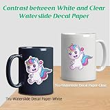 TransOurDream Tru-Inkjet Waterslide Paper White 2.0 10 Sheets A4 Decal Inkjet view 2