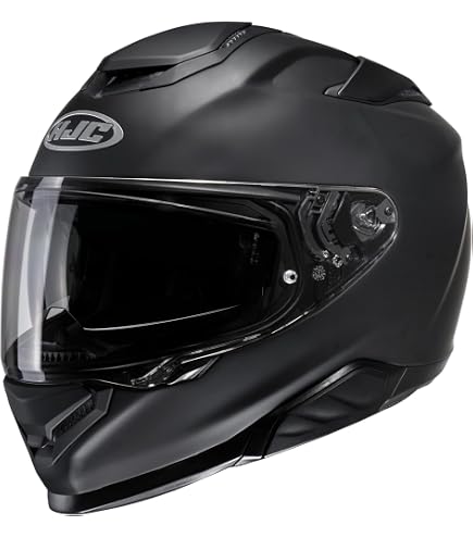 Amazon.com: HJC F71 Solid Full Face Motorcycle Helmet with HJ-38