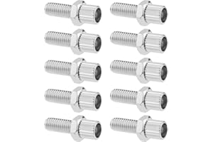 eMagTech 10Pcs M6 Bike Brake Barrel Adjuster Bolts Bike Brake Handle Lever Fastener Accessories for Bicycles Motorcycles Scoo