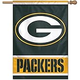 NFL Green Bay Packers 28-by-40-Inch Vertical Flag