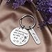 LParkin Graduation Gift 2018 She Believed She Could Graduation Gift for Her Inspiration Quote Dandelion Wishes (Keychain)