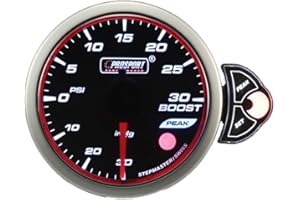 Prosport Halo Series 52mm 3-Color Boost Gauge