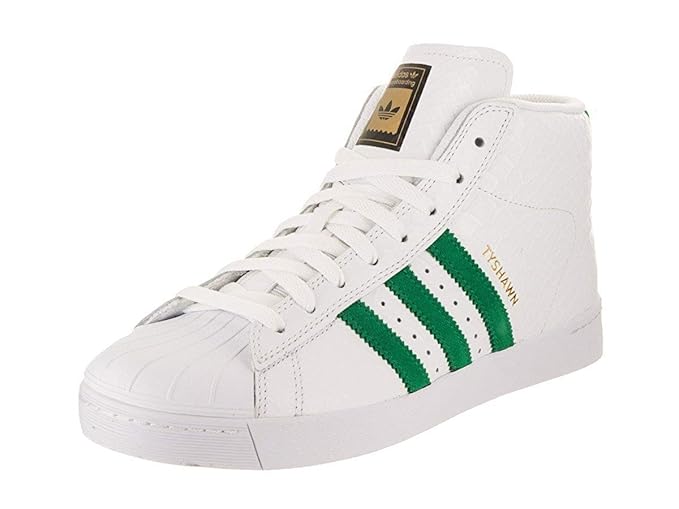 adidas Pro Model Vulc ADV (Weiß/Grün/Weiß) Herren Schuhe Skate
