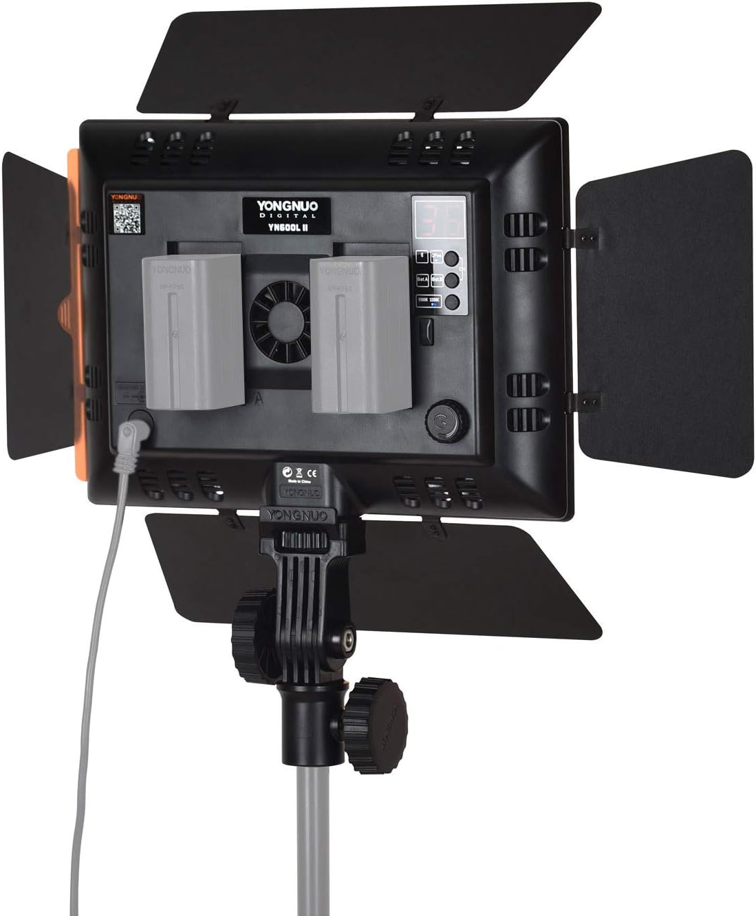 YONGNUO YN-600L II 600 LEDs Video Light, Adjustable Color Temperature 3200K-5500K, with Wireless Controller - Image 5