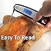 MEAT THERMOMETER - Digital Readout Lets You Cook Your Steaks To The Perfect Temp And Never Serve Under Cooked Chicken Again. Number 1 Rated For BBQ Grill, Smoker, Oven.