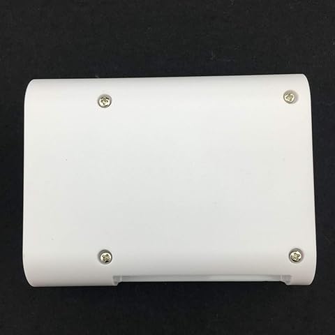 Monland Estuche De Plastico para Raspberry Pi Box Shell para Raspberry Pi 3/2 / B (Blanco
