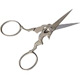Bohin EMBROID. SCISSORS RABBIT-MAT SILVER 3 1/2", one