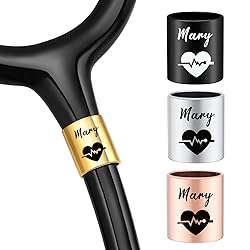 Personalized Stethoscope Name Tag Charms for
