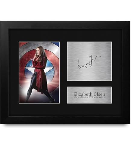 Amazon.com: HWC Trading Scarlett Johansson USL Signed Printed