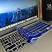 Valawy Silicone Ultrathin Keyboard Cover for MacBook Pro 13-Inch/15-Inch/17-Inch (with or without Retina Display), iMac and MacBook Air 13-Inch, Dark Blue