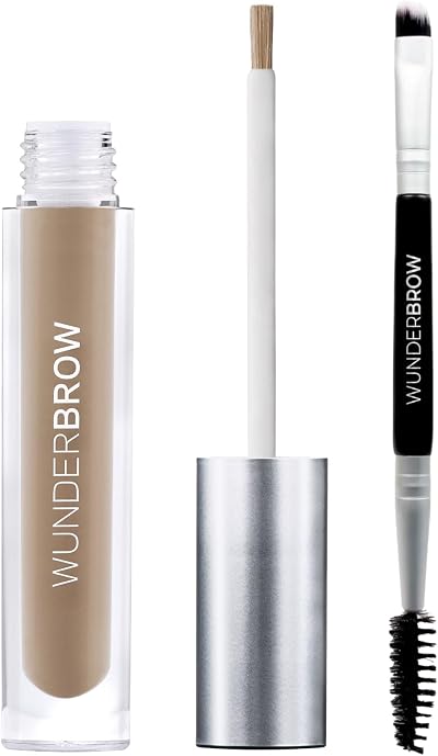 Wunderbrow Eyebrow Gel Light Blonde Waterproof Long-Lasting Vegan Cruelty-Free