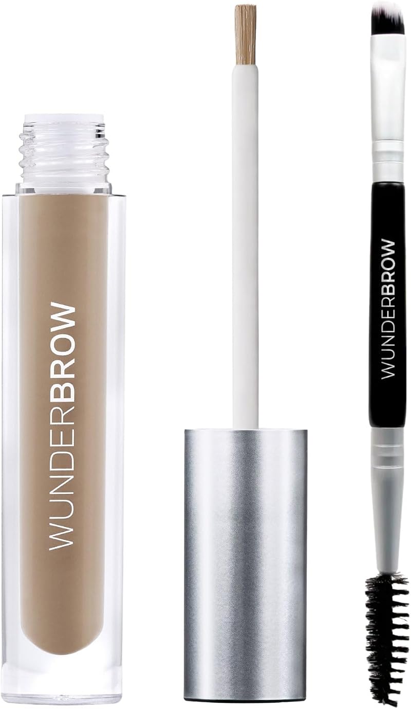 Wunderbrow Eyebrow Gel Light Blonde Waterproof Long-Lasting Vegan Cruelty-Free
