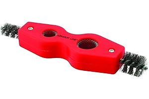 RAPID REPAIR Prime-Line RP77265 Wire Brush 4-in-1 Combo 1/2 In. and 3/4 In. (Single Pack)