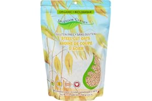 Splendor Garden Organic Gluten Free Steel Cut Oats - 700 g
