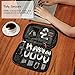 BGTREND Electronic Organizer, Small Travel Cable Bag Compatible with Power Bank, Adapter, USB Charger, SD Card, Black