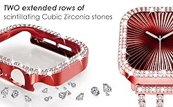 Wingle 2 Pack Bling Case for Apple Watch Series 10
