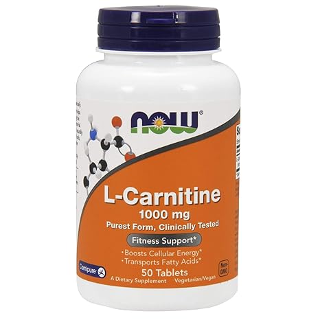 L Carnitine 1000 Mg 50 Tabs By Now Foods Amazon In Health