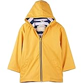 Hatley unisex-child Kids Zip-up Rain Jacket