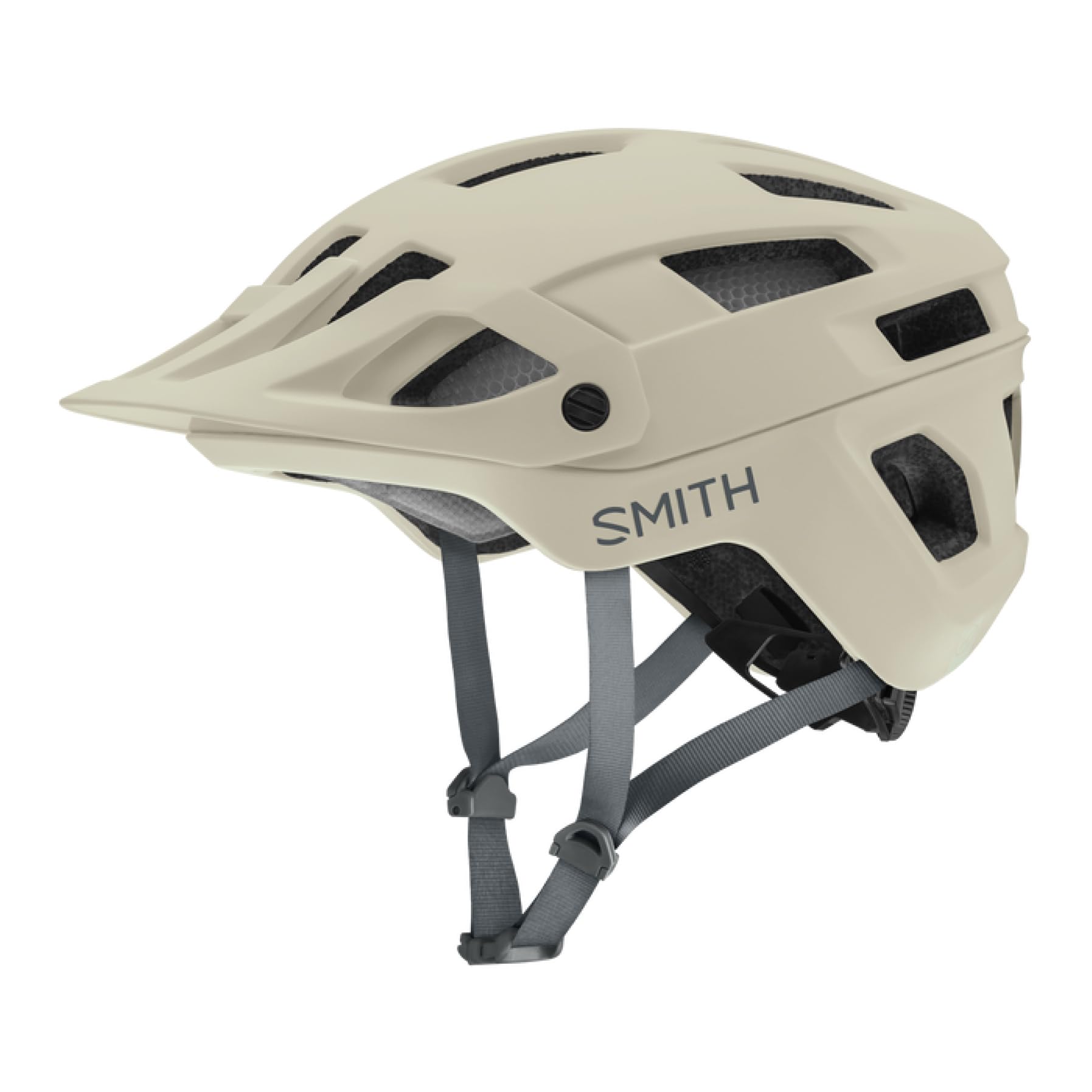 Smith Engage MTB Cycling Helmet – Adult Mountain Bike Helmet with MIPS Technology + Koroyd Coverage – Lightweight Protection for Men & Women – Adjustable Visor – Matte Chalk, Small Image