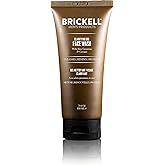 Brickell Men's Clarifying Gel Face Wash for Men, Natural and Organic Rich Foaming Daily Facial Cleanser Formulated With Geranium, Coconut and Aloe (3.4 Ounce)