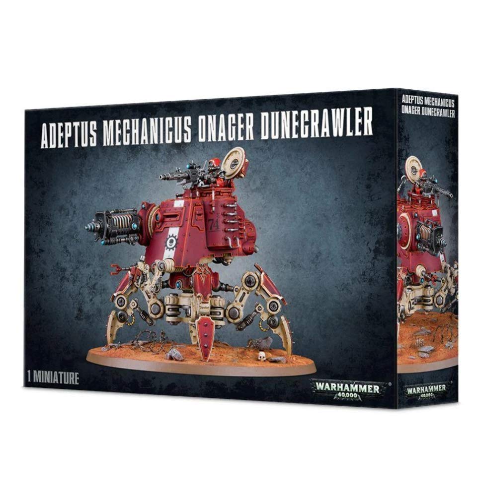 Games Workshop 99120116004" Adeptus Mechanicus 40K Onager Dune Crawler Action Figure