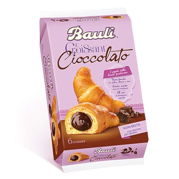 Bauli Chocolate Croissant 300Gr (6 Units) Breads