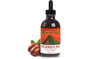 Aztec Secret Jojoba Oil, 4 OZ Deep Hair & Skin Moisturizer - 100% Pure Cold-Pressed and Unfiltered 1 pack