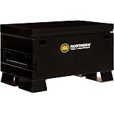 Northern Tool Jobsite Storage Box, 5 Cu. Ft., 32in.W | Heavy-duty steel construction, secure tool organization, compact footprint, shop/field use, theft-resistant setup