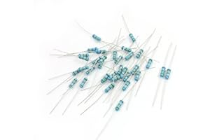 uxcell 30Pcs 1/2W 0.47 Ohm Axial Lead Through Hole Metal Film Resistor 1%