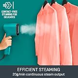 Tefal Pure Pop Slim Handheld Clothes Steamer 15 Sec Ready 70ml Green DT2024 view 5