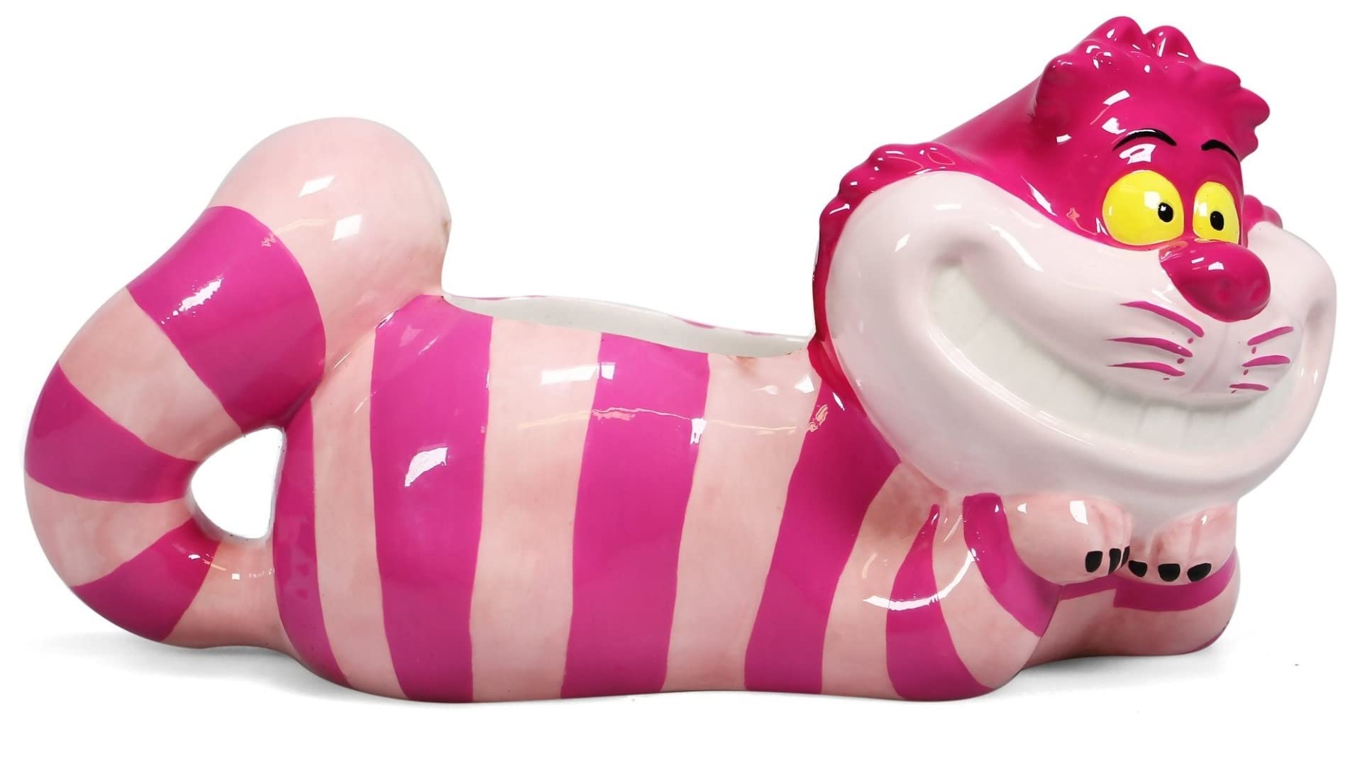 Table Vase - Cheshire Cat - Alice In Wonderland - Official Merchandise - Ceramic - Wipe Clean — image 1
