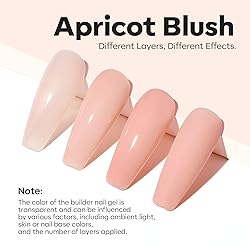 modelones Builder Nail Gel, 8-in-One Sheer Nude
