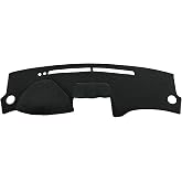 Dash Cover Mat for Toyota Solara 2004 2005 2006 2007 2008(Black) F90 | with Sensor Cutout, Fcovergurus Custom Dashboard Pad Carpet Protector