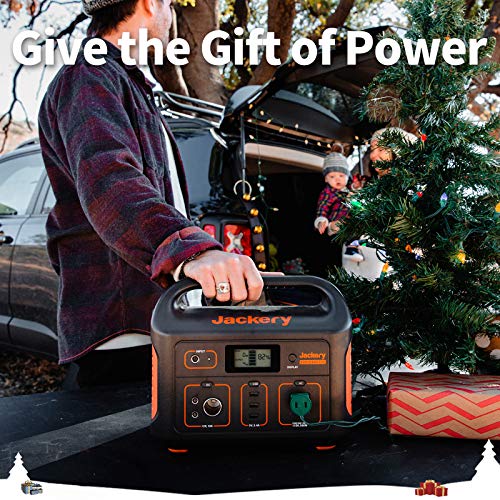 Jackery Portable Power Station Explorer 500, 518Wh Outdoor Solar