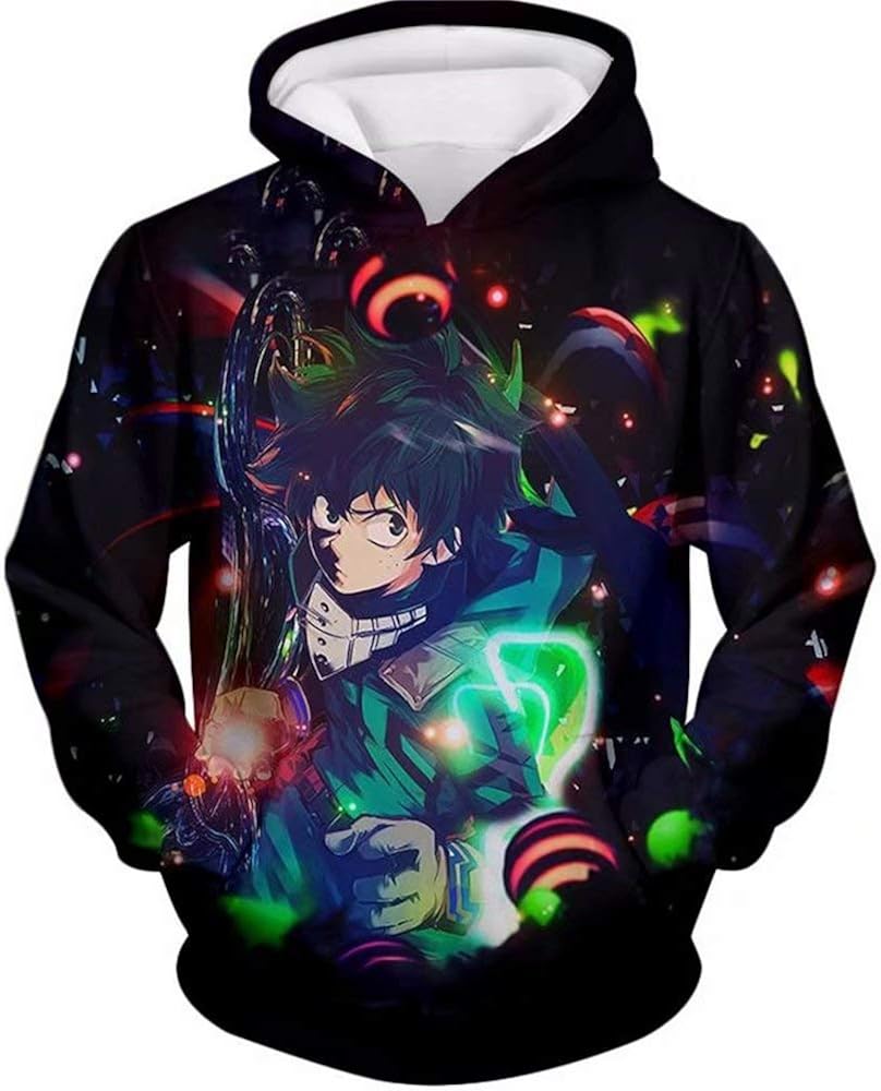 Boku no hero academia hoodie Clearance