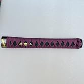 BOHIHYU Sword Handle Tsuka Alloy/Copper/Iron Fittings with Real Samegawa, 5.9/7.87/10.2/11.8/13.77/15.74 Inch, 6 Specifications for Customization