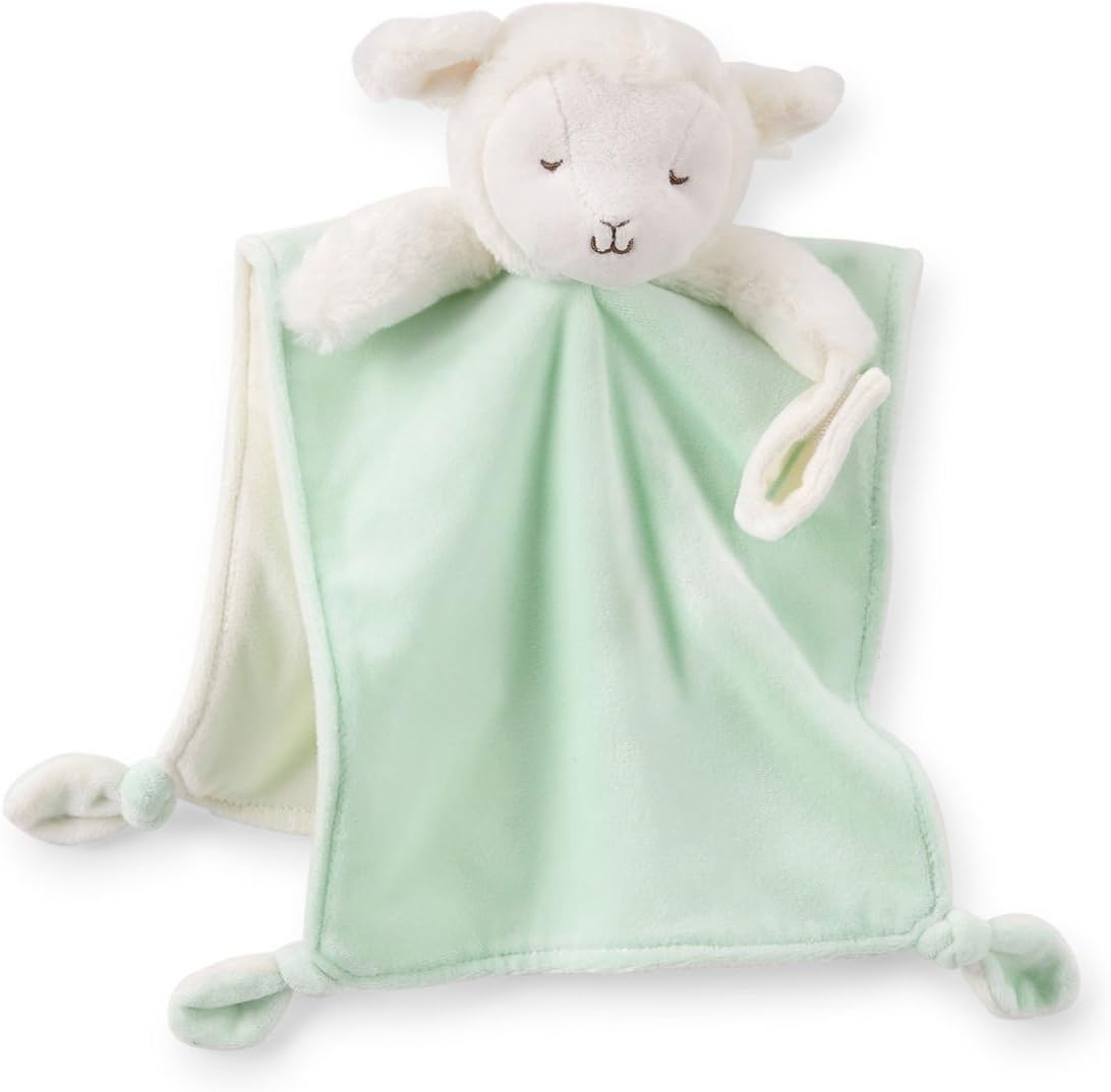 Carter's Plush Lamb Security Blanket Baby Soother Snuggle Buddy Soft