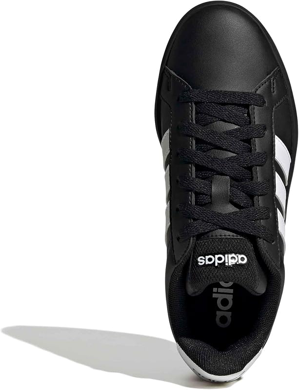 Unisex - Bambini e Ragazzi Grand Court 3.0 Shoes Junior, Ftwr White/Core Black/Core Black, 36 2/3 EU