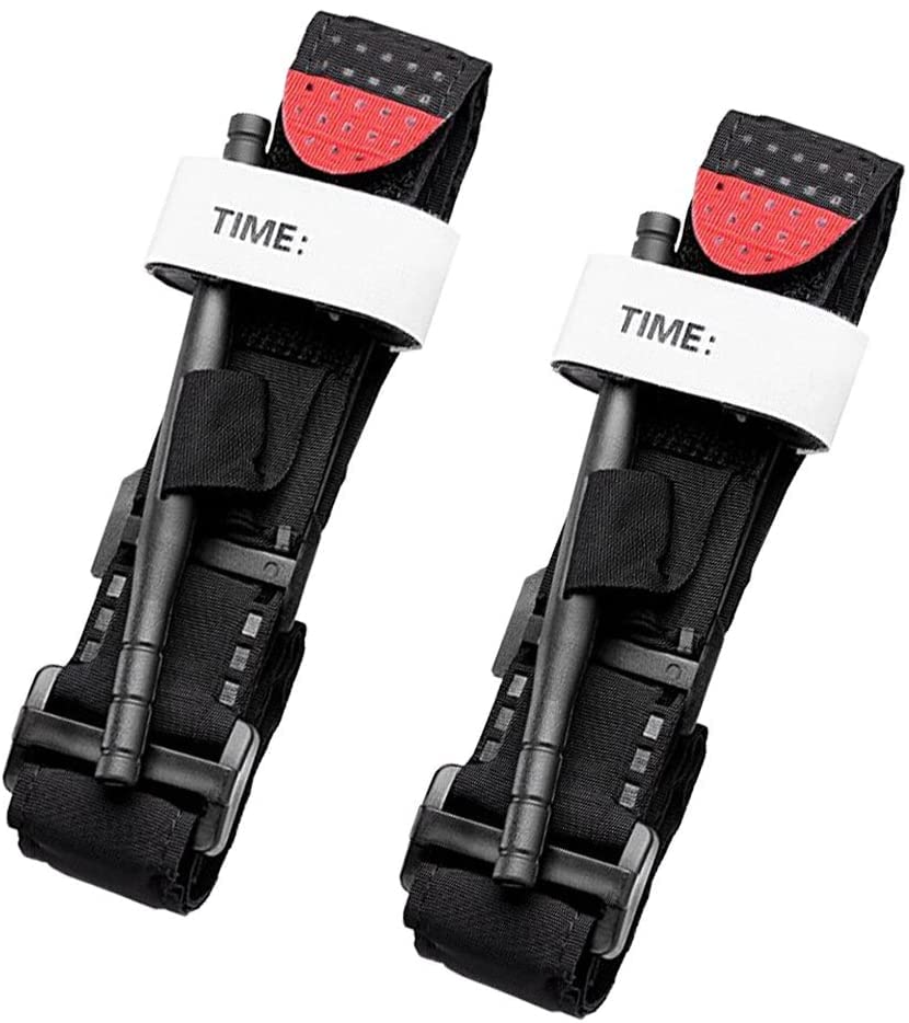 Tactical Tourniquet - Combat Military Medical Emergency Hiking Application, First Aid Medical Supplies, Rapid One Hand Application Pre-Hospital Life Saving Equipment (2)