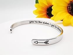 Dczosily Inspirational Bracelet Cuff Bracelets for