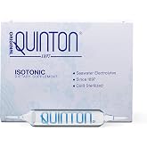 Quicksilver Scientific Original Quinton, 30 Single Serving Vials | Sea Water Minerals and Alpine Spring Water Liquid Hydration, Electrolyte and Multi-Mineral Support, Isotonic, Trace Minerals