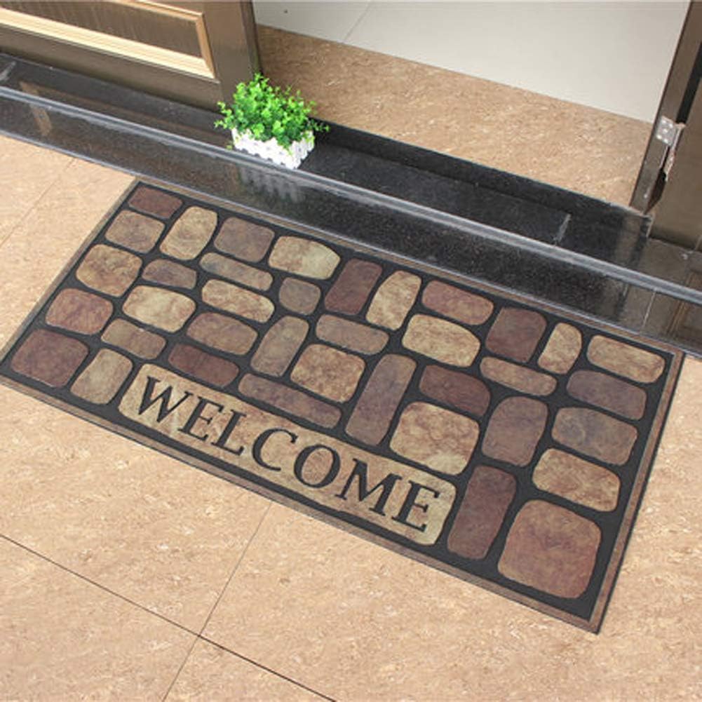 Yzerel Front door mat Large Outdoor indoor entrance doormat Entrance